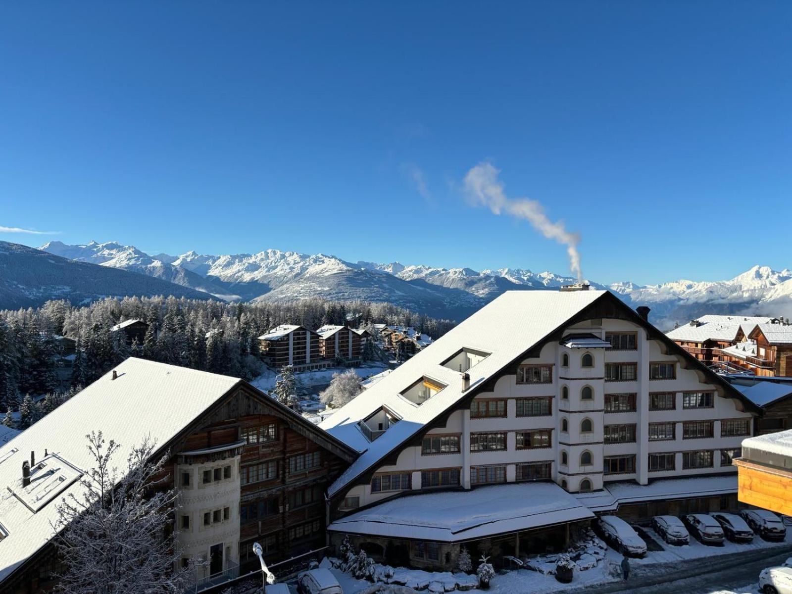 L'Eperon Center Crans Wonderful View Apartment Exterior photo