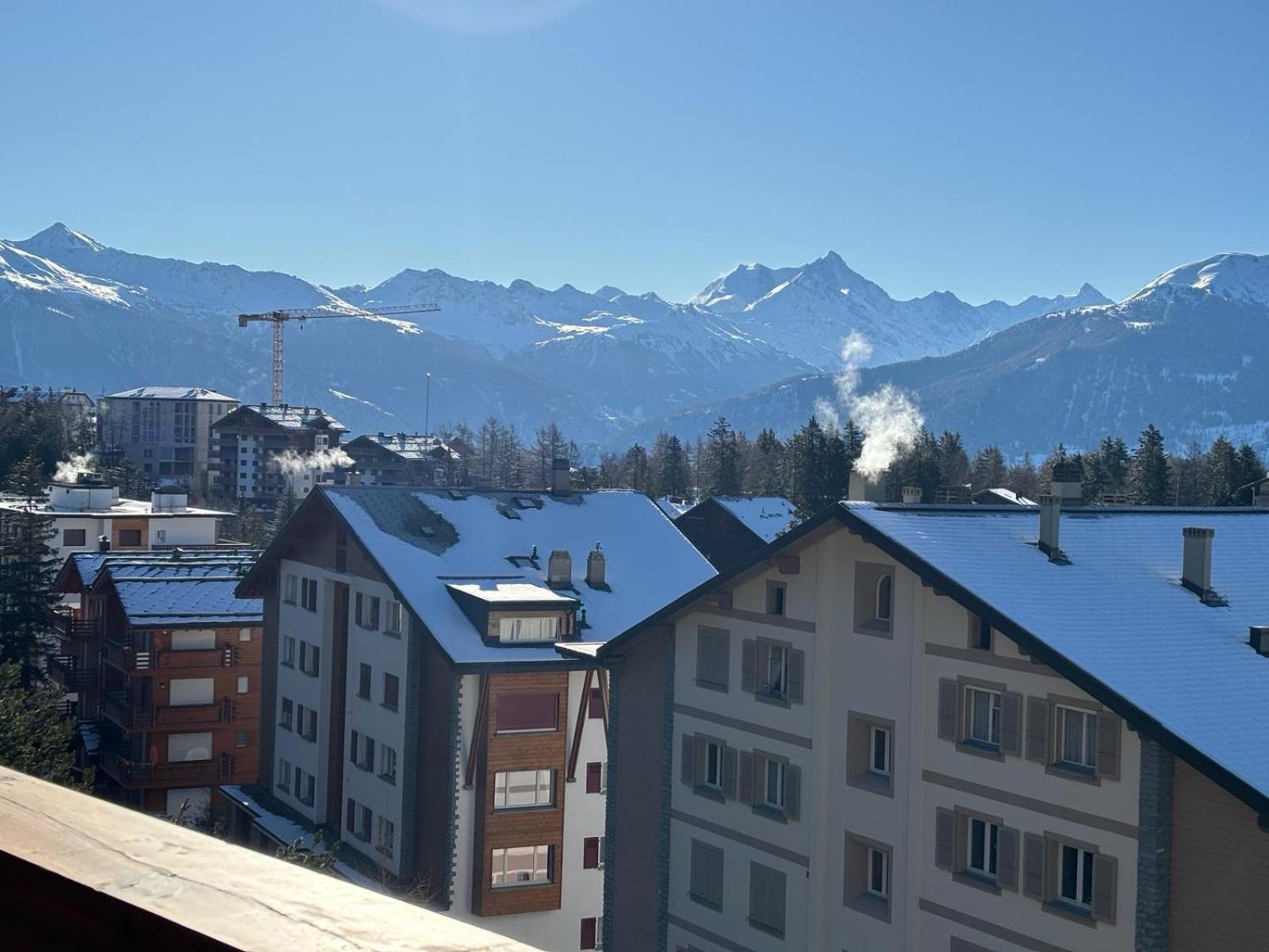 L'Eperon Center Crans Wonderful View Apartment Exterior photo