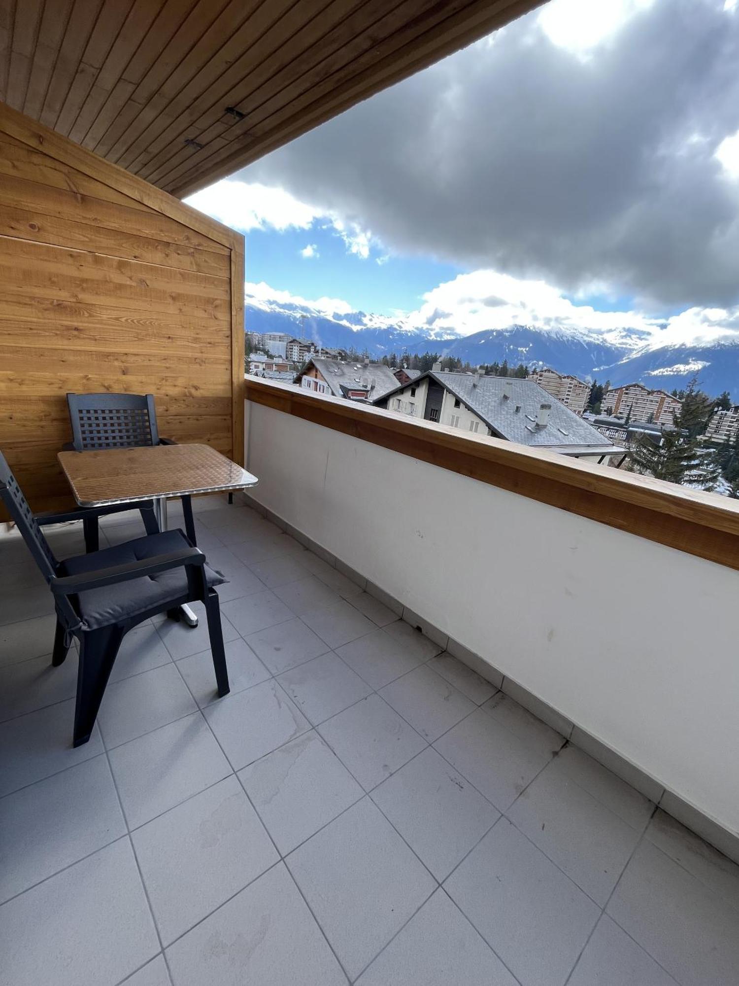 L'Eperon Center Crans Wonderful View Apartment Exterior photo