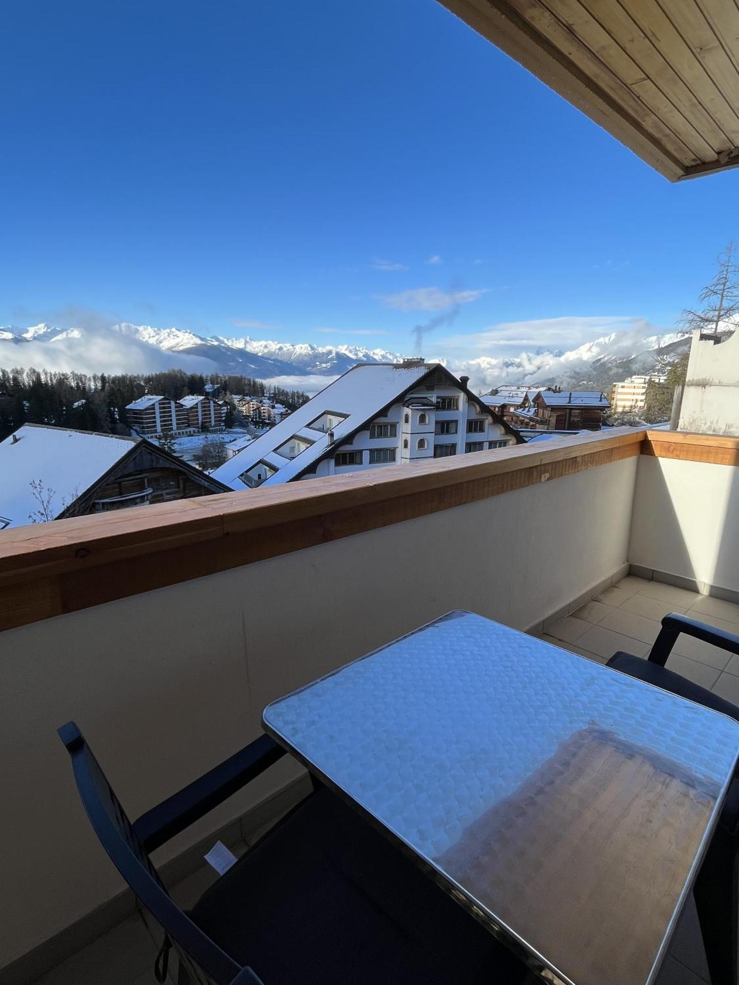 L'Eperon Center Crans Wonderful View Apartment Exterior photo