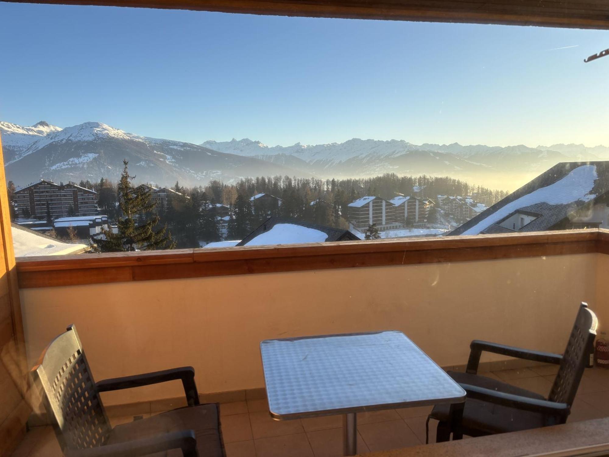 L'Eperon Center Crans Wonderful View Apartment Exterior photo